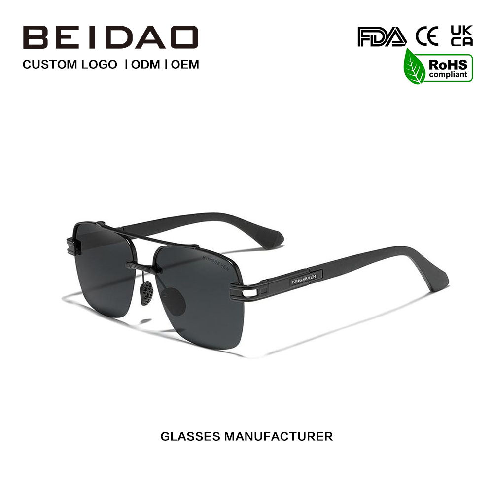 Renkli Retro Polarize Güneş Gözlüğü