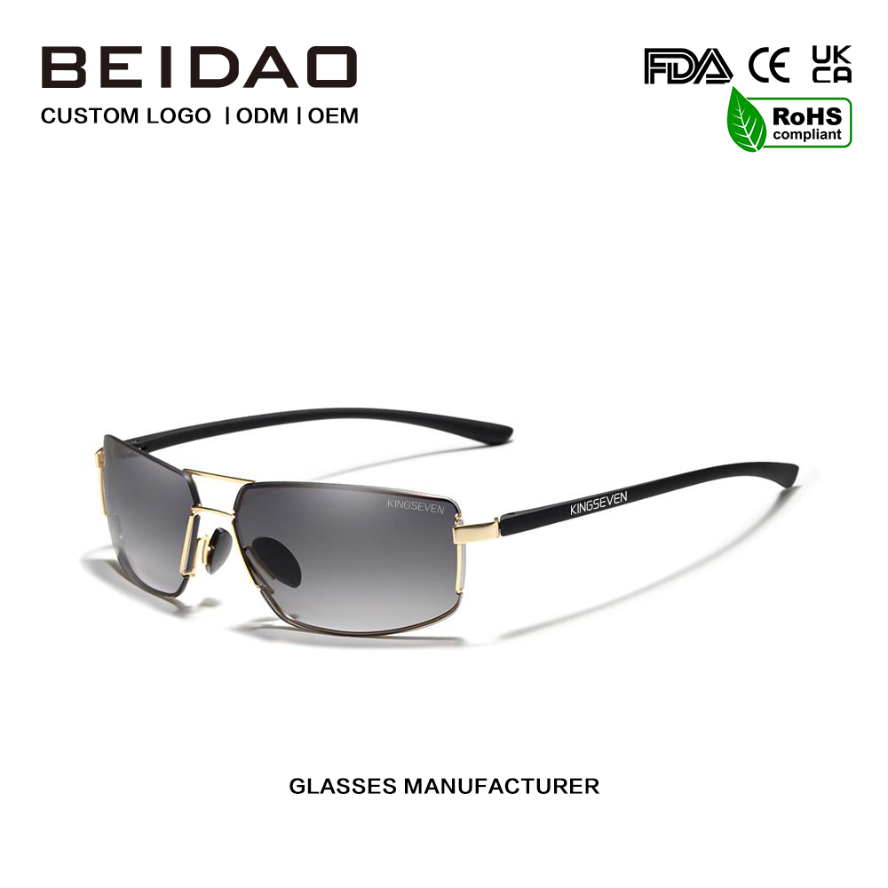 Sıcak Satış Moda Alüminyum Polarize Güneş Gözlüğü